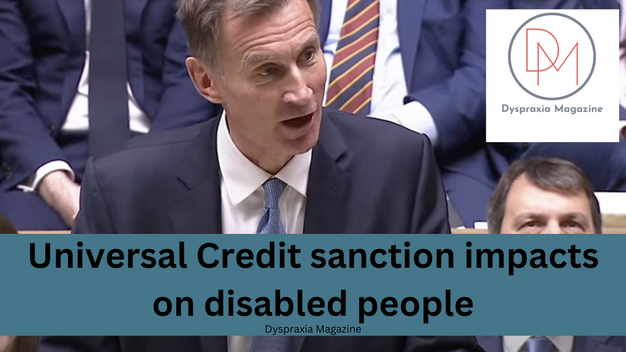 Universal Credit sanction impacts on disabled people
