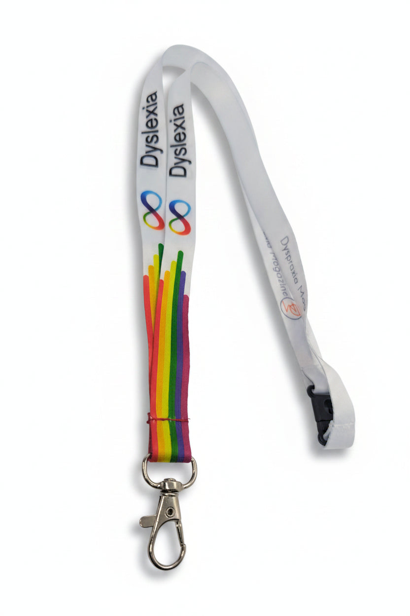 Dyslexia Lanyard