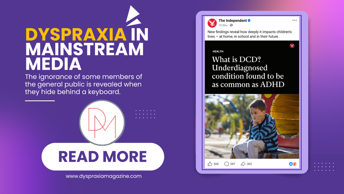Dyspraxia in mainstream media