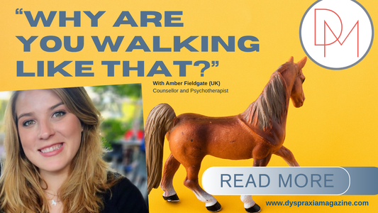 “Why are you walking like that?”