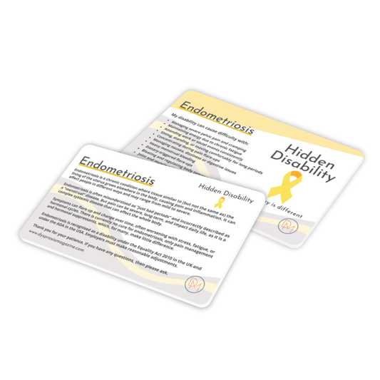 Endometriosis Awareness Card