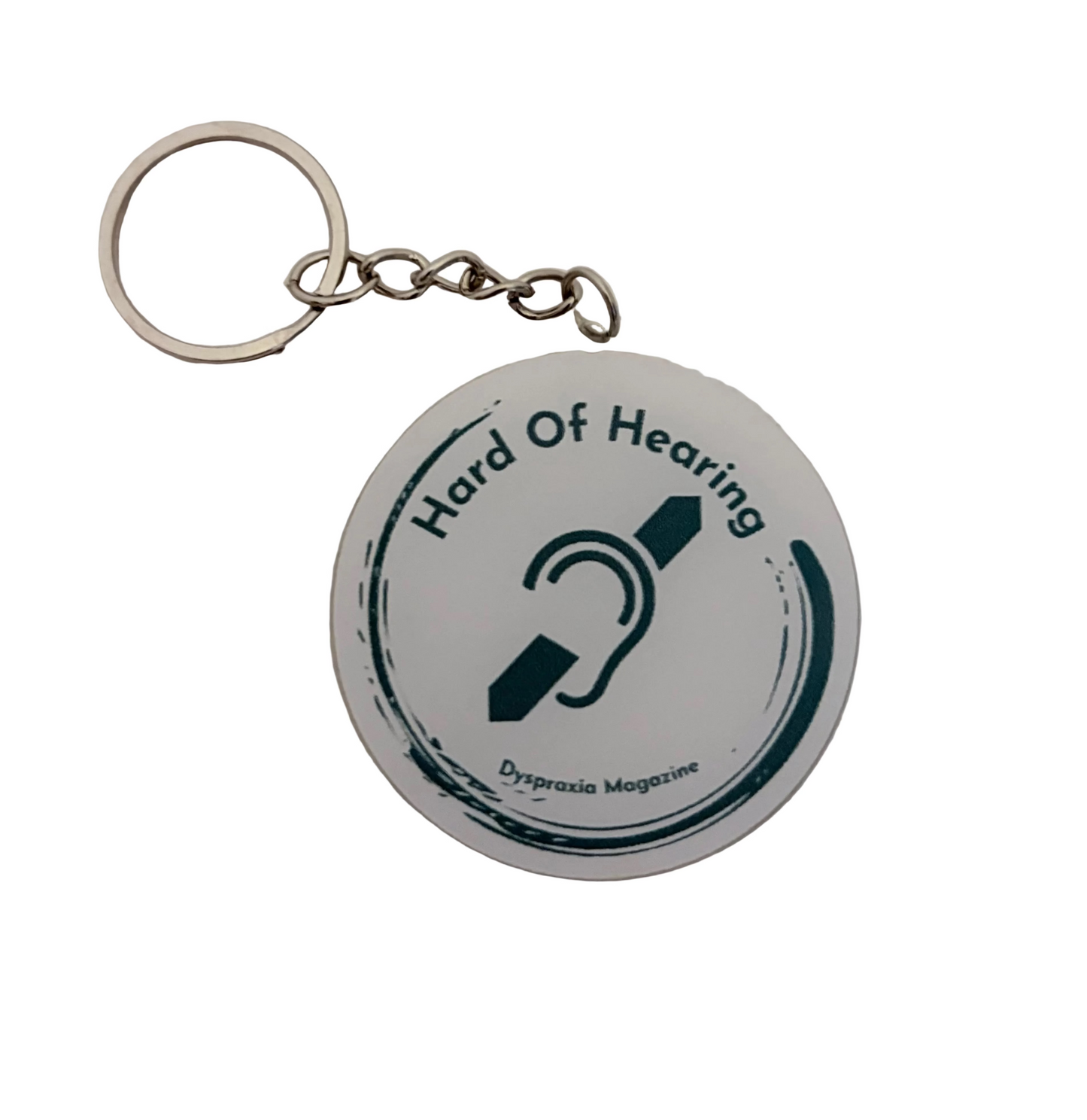 Hard Of Hearing Keyring
