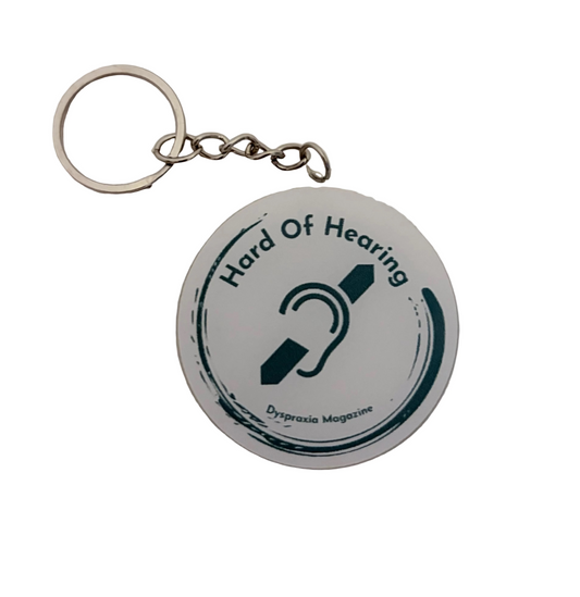 Hard Of Hearing Keyring