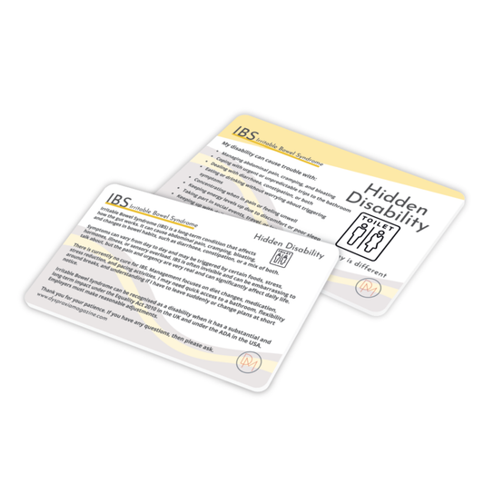 Irritable Bowel Syndrome (IBS) Awareness Card