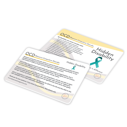 Obsessive-Compulsive Disorder (OCD) Awareness Card