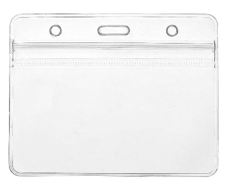 Clear card wallet