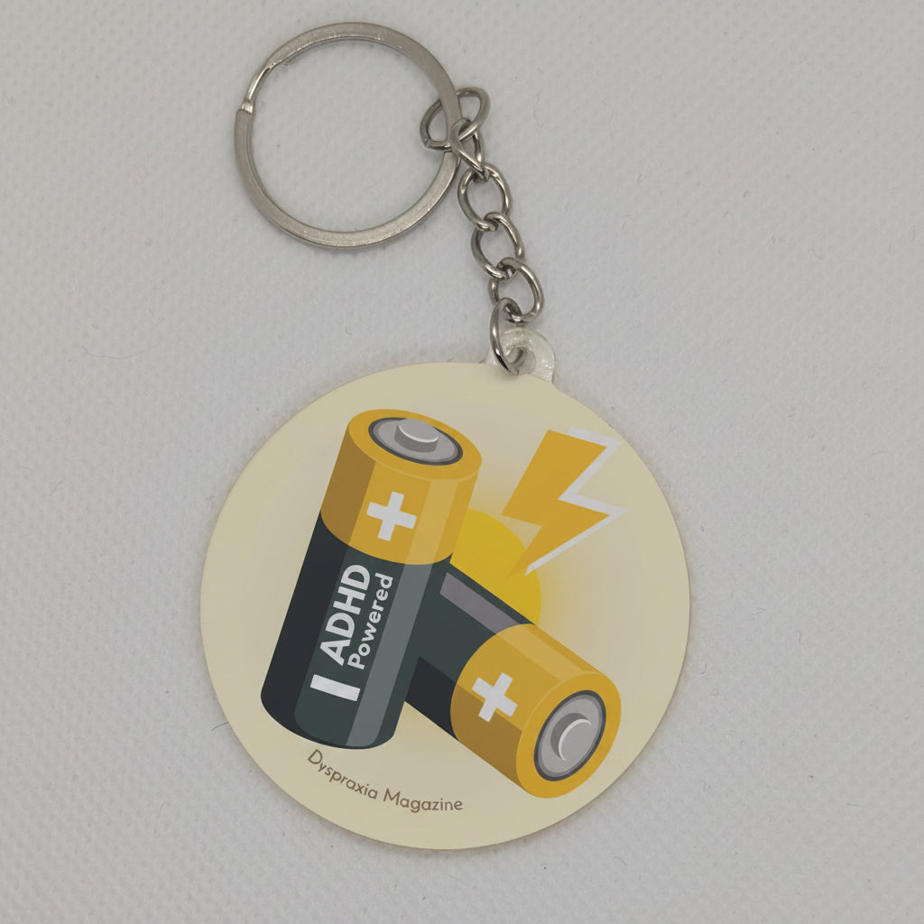 ADHD Powered Keyring