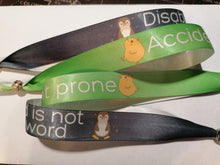 Load image into Gallery viewer, Disabled is not a bad word &amp; Accident prone wrist bands
